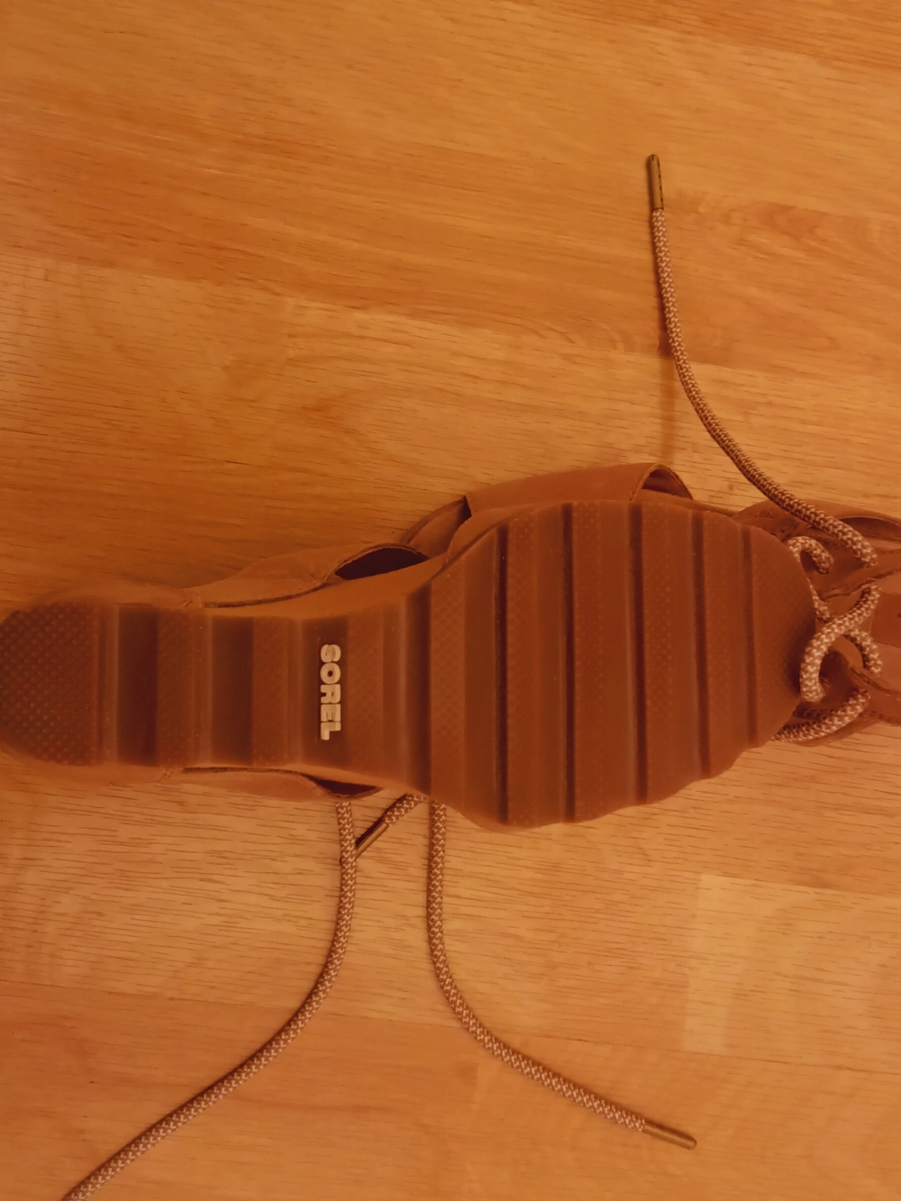 Sorel Joanie Lace-Up Wedge Sandals Women's Size 8.5 - Picture 7 of 10